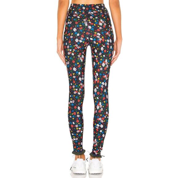 THE UPSIDE Royal Garden Midi Pant in Navy Multi Floral Print - Picture 5 of 13